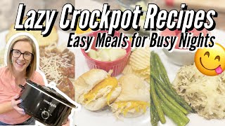 👉EASY CROCKPOT RECIPES YOU HAVEN’T MADE YET // These Can Be FREEZER Meals!