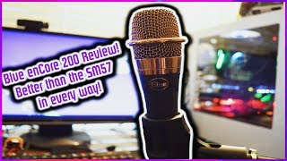 Video thumbnail for Blue enCore 200 Active Dynamic mic review: Better tan the Shure SM57?! by TRUgaming
