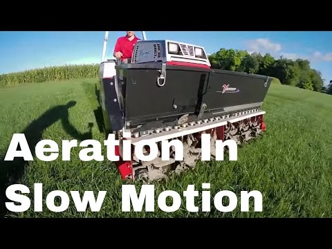 Ventrac | Aeravator in Slow Motion Ventrac EA600