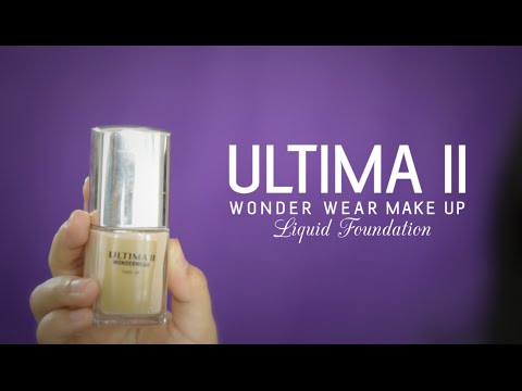 60 Second Report : Ultima II Wonder Wear Makeup Liquid Foundation