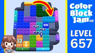Soluzione del Livello 657 di Color Block Jam