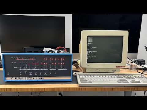 Altair 8800 Build - Can It Run BASIC?