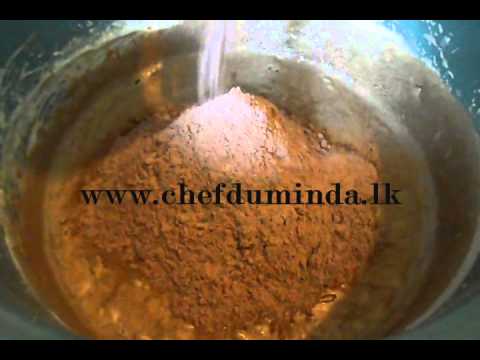 cook with chef Duminda - Chocolate Cake