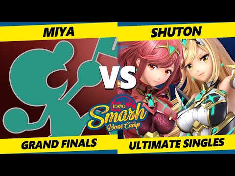 Tokyo SBC GRAND FINALS - Shuton (Pyra Mythra) Vs. Miya (Game & Watch) Smash Ultimate - SSBU
