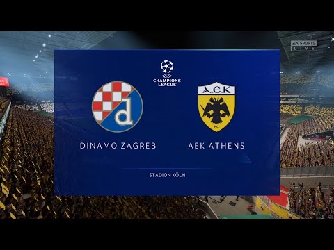 ⚽ Dinamo Zagreb vs AEK Athens ⚽ | UEFA Champions League (15/08/2023) | Fifa 23
