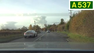 preview picture of video 'A537 - Knutsford to Chelford - Rear View'