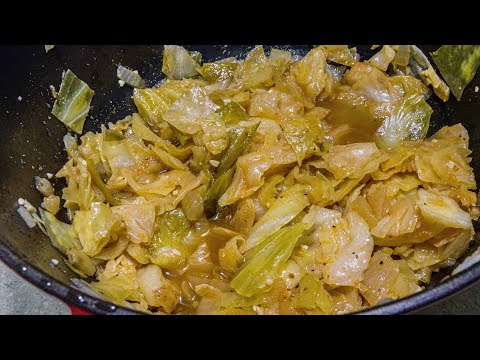 , title : 'Southern Smothered Cabbage | Southern Fried Cabbage recipe | How to make Smothered Cabbage'