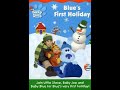 Opening To Blue S Clues Blue S First Holiday 2003 DVD