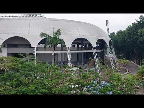 Back Side View of Bukit Jalil LRT Station, Kuala Lumpur,  Malaysia |  4K | 4K