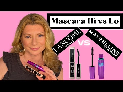 Mascara Hi vs. Lo I Lancome Idole vs Maybelline The Falsies Volum' Express