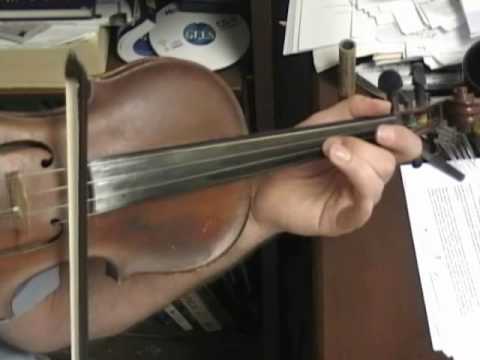 Angus Campbell: fiddle lesson