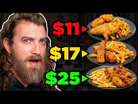 Frozen vs. Fast vs. Fancy Food Taste Test (ft. Sebastian Maniscalco)