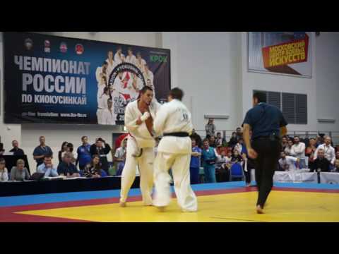 Еременко Александр VS Гуляев Антон продолжение после нокдауна рукой в голову