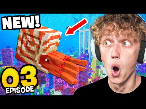 I GOT THE NEW NAUTILUS PET... (Minecraft Part 3)