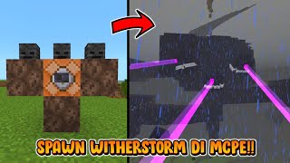Download lagu Cara Spawn WITHER STORM Di Minecraft PE! mp3