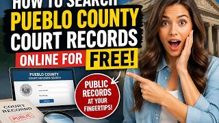 How to search Pueblo County court records online for free
