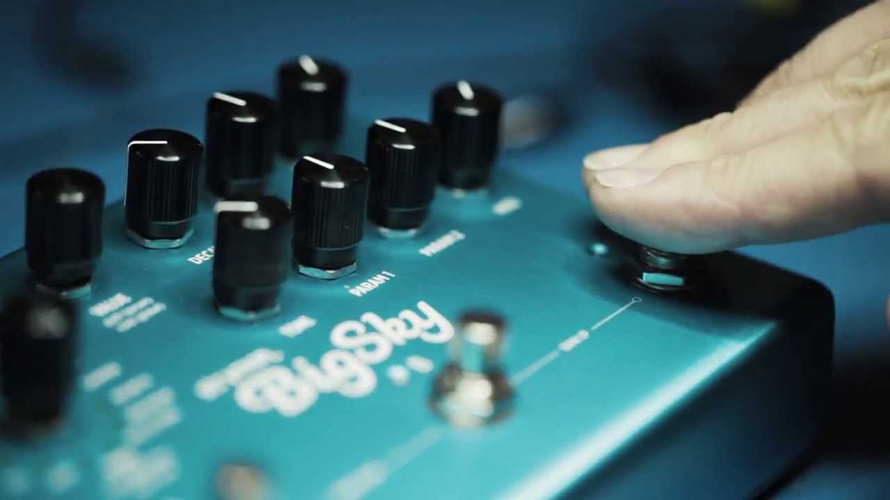 Strymon Limited Midnight Edition Big Sky Multi Reverb Pedal