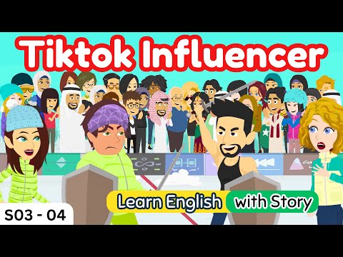 TikTok Influencer S03 EP04 | English Story | Learn English | Animation | Learn English with Kevin