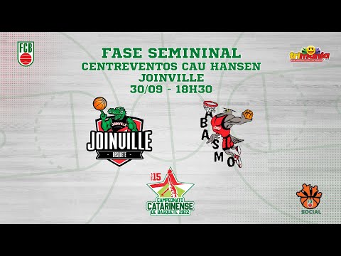 SEMIFINAIS JOINVILLE - AABJ JOINVILLE X ABASMO | CATARINENSE SUB-15 MASCULINO DE BASQUETE 2022
