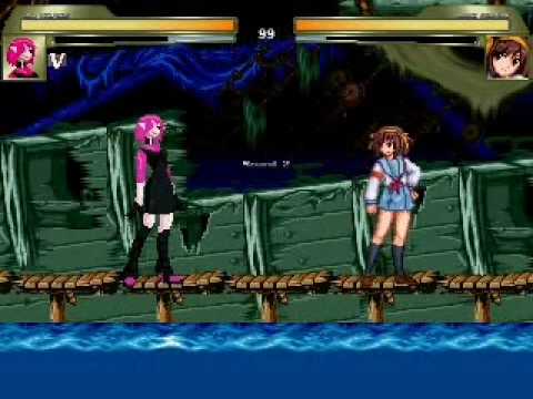 Lucy Diclonius VS Haruhi Suzumiya