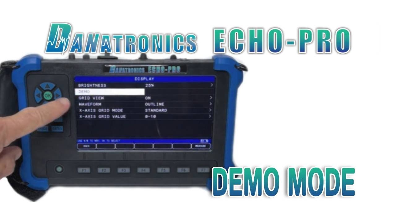 Danatronics ECHO PRO Demo Mode