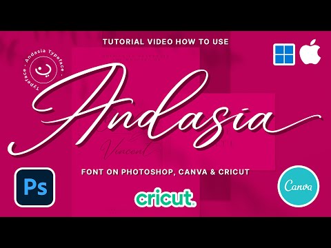 Como usar a fonte Andasia