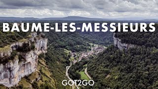 BAUME-LES-MESSIEURS: A tour to the SCENIC medieval village in France