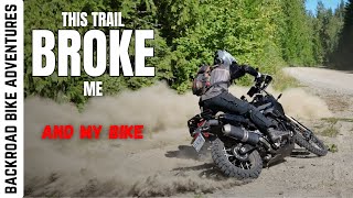 I Need to Improve My Adventure Riding Skills | Tough Trail on the T7
