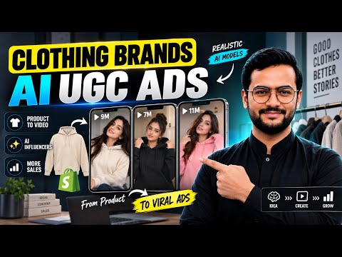 How to Create UGC Ads for Your Clothing Brand Using ChatGPT & AI 🚀 | 2026 Strategy