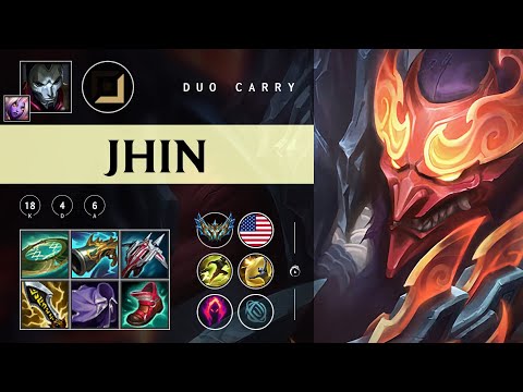 Jhin ADC vs Miss Fortune - NA Challenger Patch 25.24