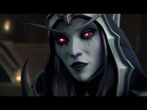 Anduin and Sylvanas in the Maw【World of Warcraft Shadowlands】