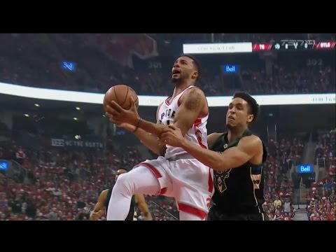 Raptors Highlights: Powell And-One - April 24, 2017