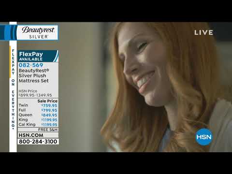 Beautyrest Silver Plush  Twin Mattress with 9" Foundation