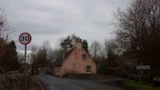 preview picture of video 'February Drive To Collessie North Fife Scotland'