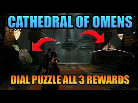 Remnant 2: Cathedral of Omens dial puzzle - Sagittarius bow - all 3 rewards