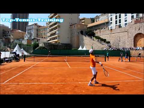 Djokovic vs Berdych | COURT LEVEL VIEW
