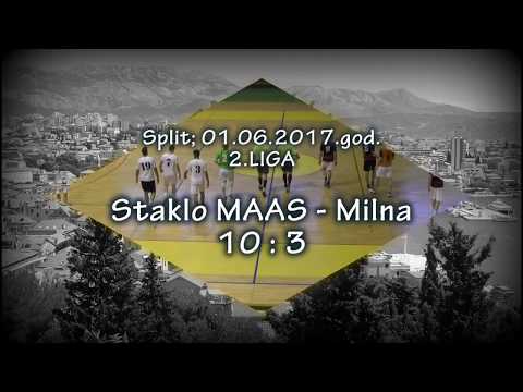 UMN_TV   2_Liga Staklo MAAS - Milna (Sažetak)