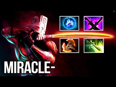 Miracle- Juggernaut Full Carry 9k MMR Gameplay - Dota 2