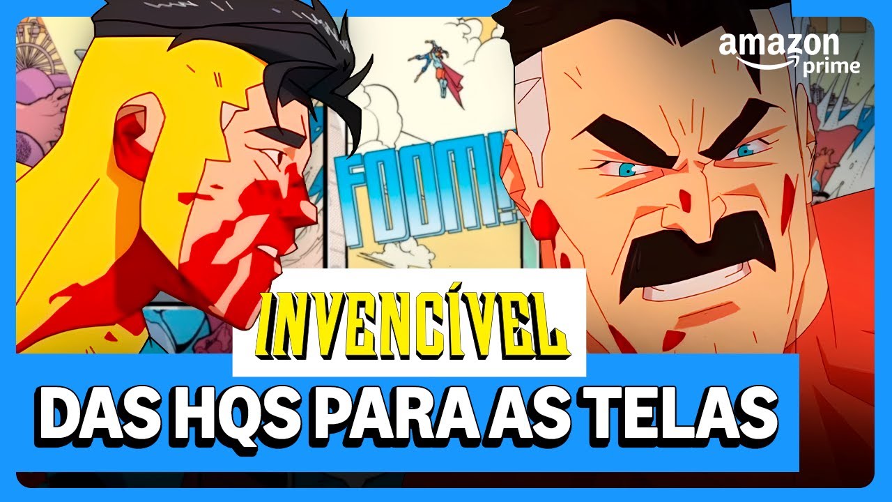 Cena "Pensa, Mark!” de Invencível | Das HQs para as telas | Prime Video