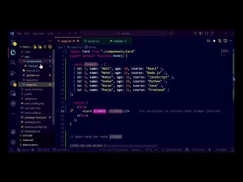 React Props Map Explained Render Multiple Cards From Array Beginner Friendly