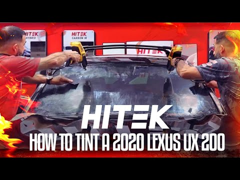 How to tint a 2020 Lexus UX 200 | Full Tinting Tutorial
