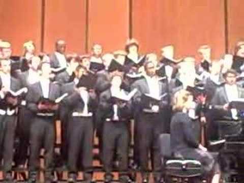 MSU Men's Glee Club - O Sacrum Convivium