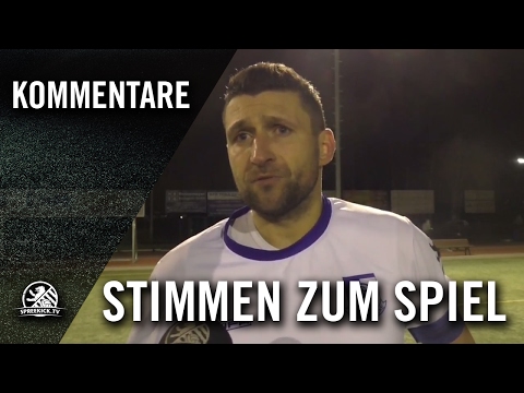 Die Stimmen zum Spiel (VSG Altglienicke – Berliner SC, Viertelfinale, Berliner Pokal)