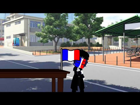 Le discours qui sauva le drapeau tricolore français ! (Version gacha life)