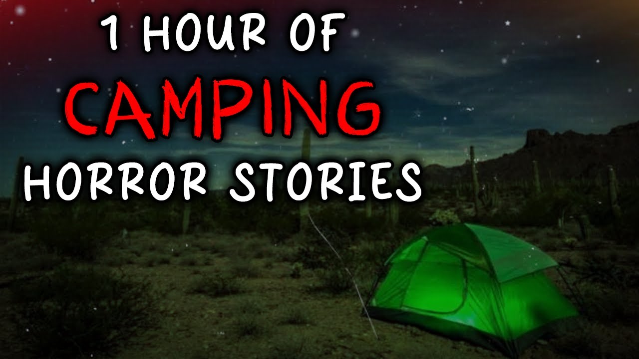 1 Hour of Camping at Night Horror Stories | 9 TRUE SCARY STORIES