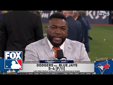 INSTANT REACTION 🚨 Big Papi, A-Rod & Jeter react to Dodgers winning back-to-back World Series