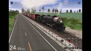 Trainz driver 3 Midwestern branch steam freight haul