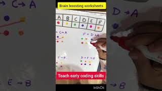 brain boosting worksheets/how to introduce coding activities