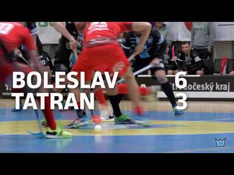 16. KOLO TIPSPORT SUPERLIGY 2016/17: Technology Florbal MB - Tatran Střešovice 6:3