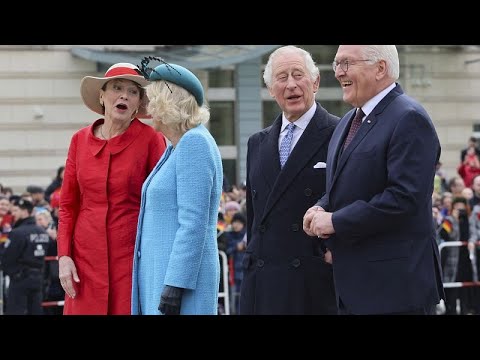 تشارلز الثالث في ألمانيا في أول زيارة دولة منذ اعتلائه عرش بريطانيا